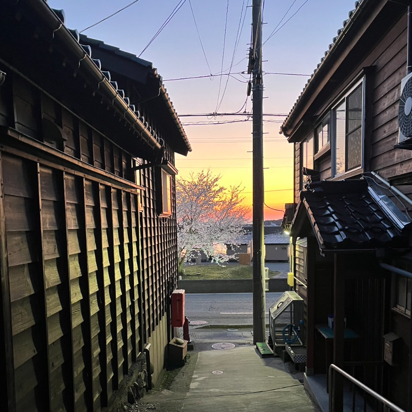 迷路のような路地